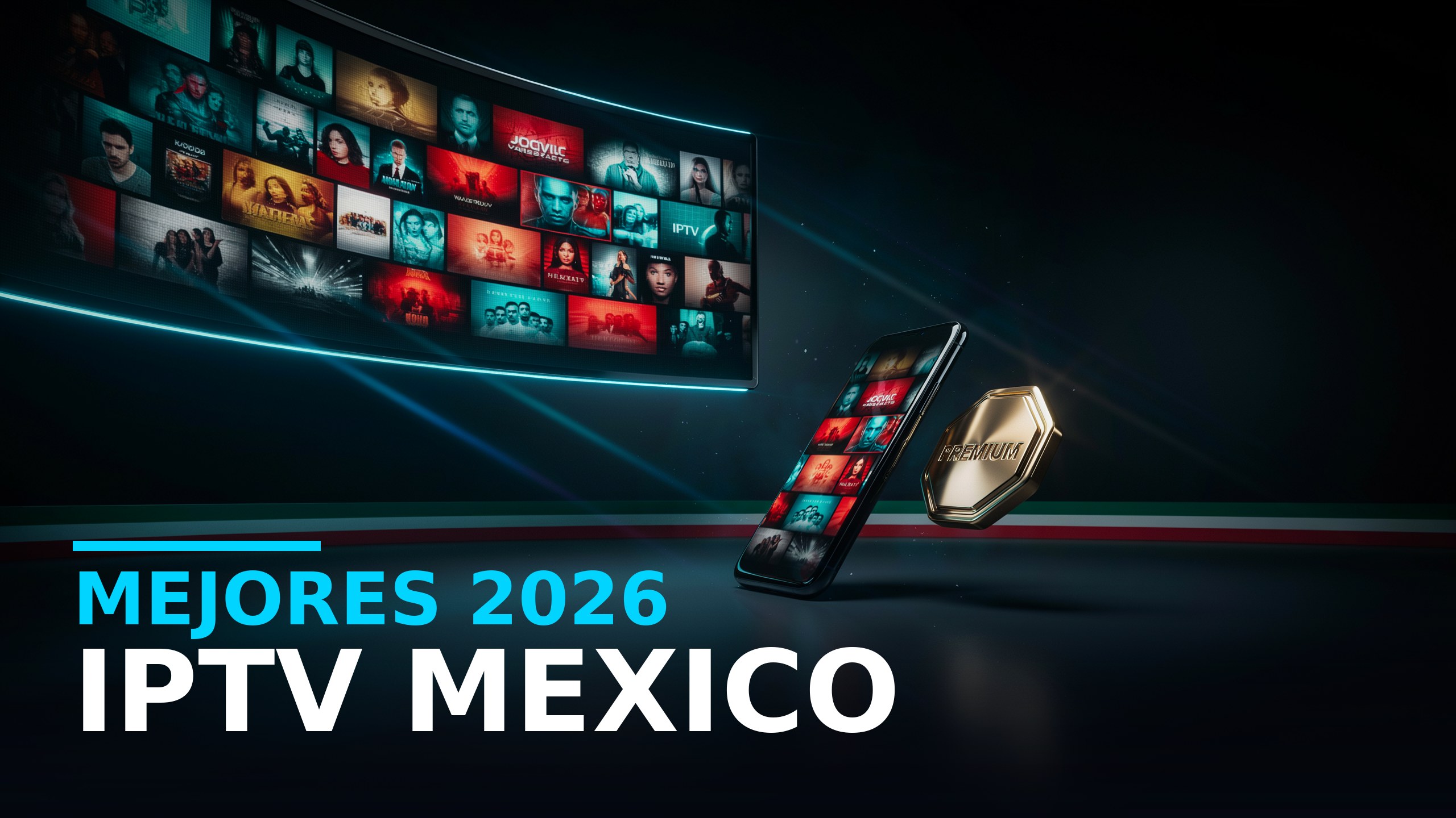 Top 4 IPTV México Probados 2026 - Guía Completa