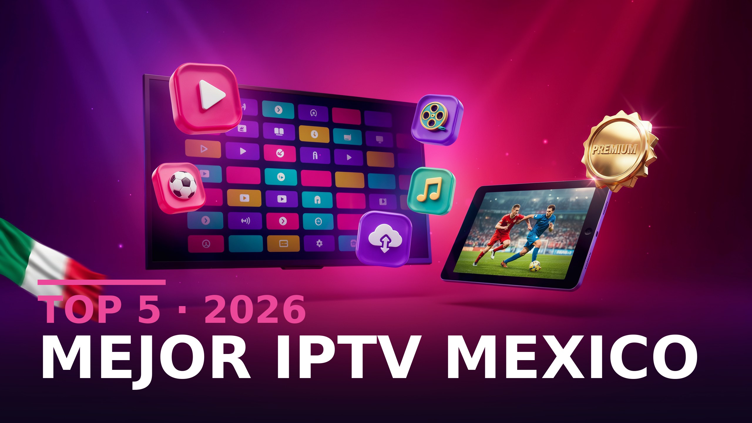 Mejor IPTV México 2026: Top 4 Proveedores Testeados
